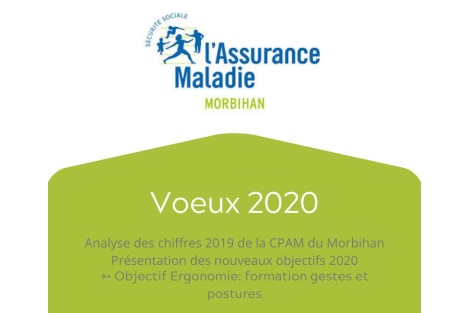 Voeux 2020 de la CPAM du Morbihan 